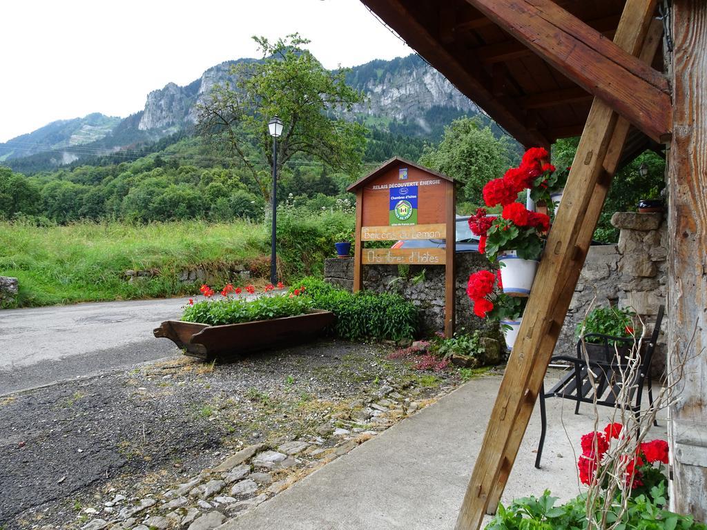 Bed and Breakfast Les Balcons Du Leman Thollon-les-Memises Exterior foto